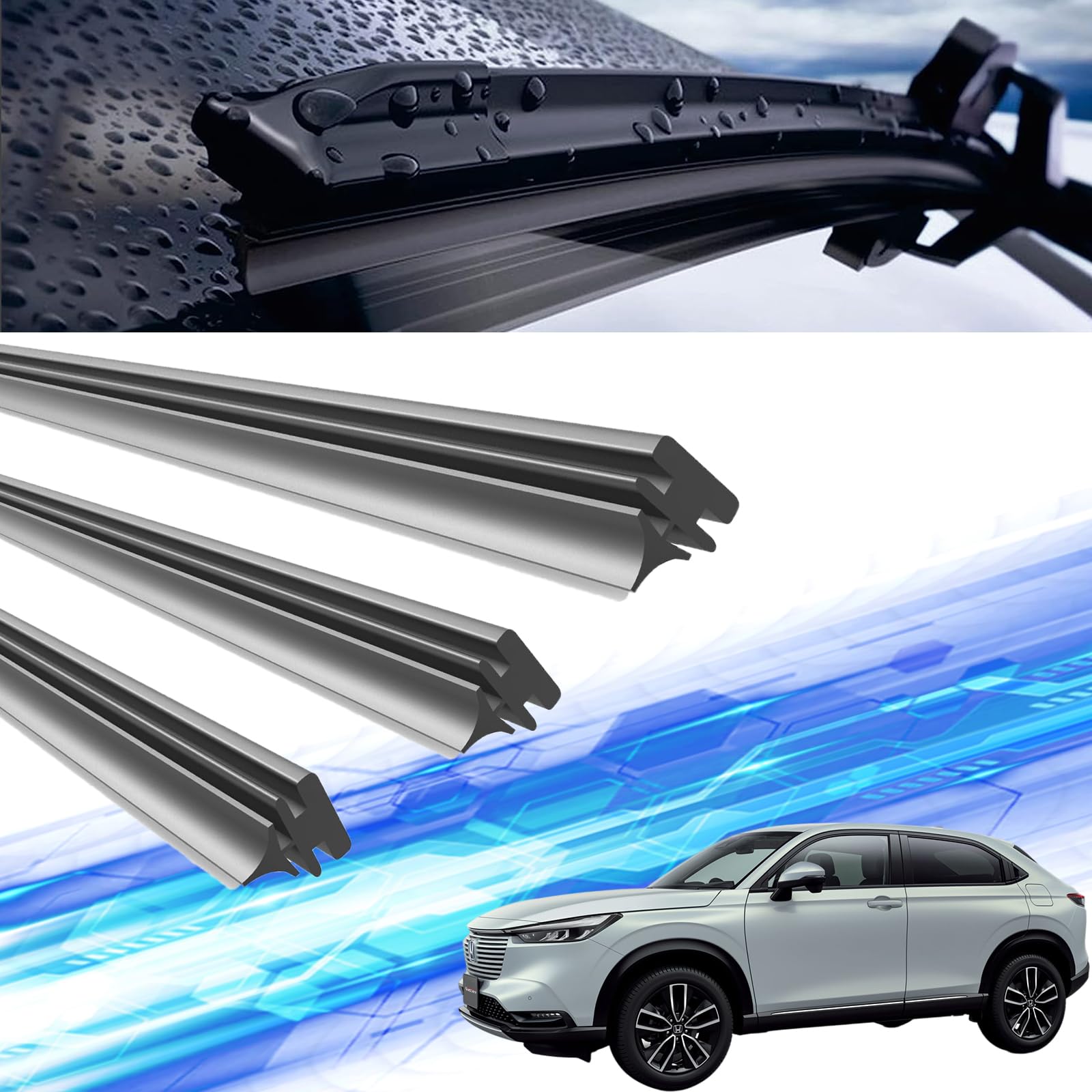 Amazon.co.jp: 新型 ヴェゼル VEZEL 替えゴム 適合サイズ 純正互換品